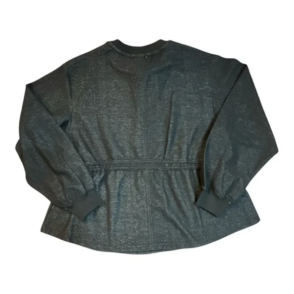 BKE French Terry Pullover cinch sides NWT - Picture 4 of 8